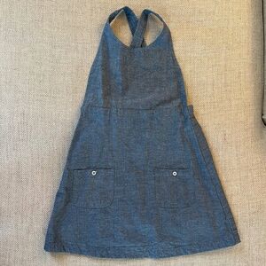 Pehr Overall Dress - Chambray / 5 T